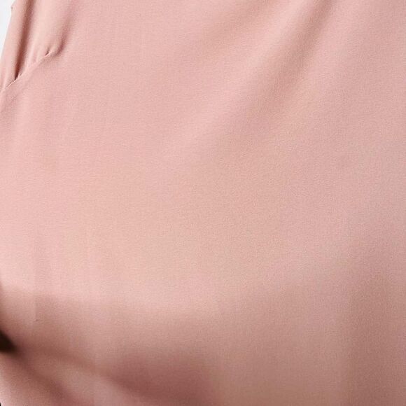 SINGLE Los Angeles Pink Flowy Cape Sleeve Dress - Picture 8 of 8